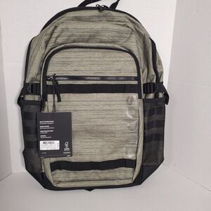 Adidas Core Advantage 4 Backpack Two Tone Green/Black Laptop School Bag NWT
